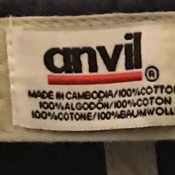 Anvil Aruba One Happy Island Navy Blue Baseball Hat - Picture 10 of 12